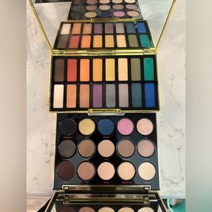Kat Von D & Urban Decay palettes bold colors + transition shades